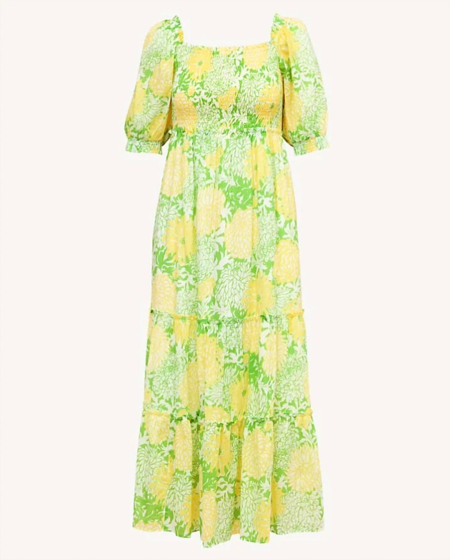 Lilly Pulitzer - HADLY SHORT SLEEVE SMOCKED DRESS
