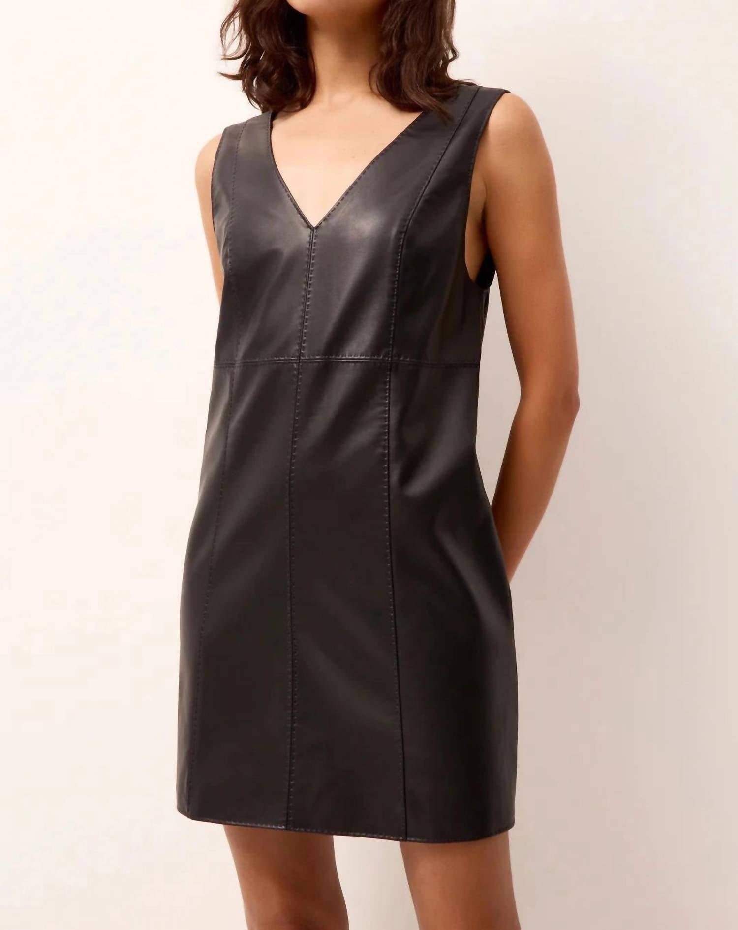 Marie Oliver - Violette Supple Vegan Leather Dress