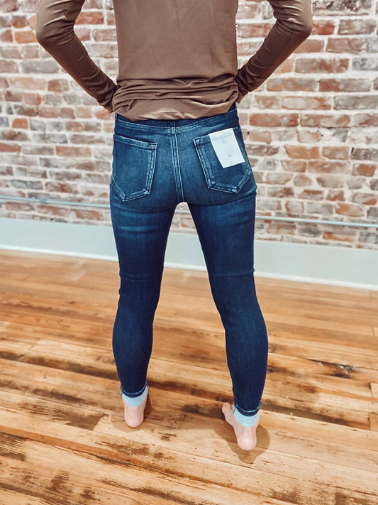 Cello - High Rise Ankle Skinny Jeans