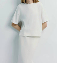 Rue Sophie - Boîte Short-sleeve Boxy Top