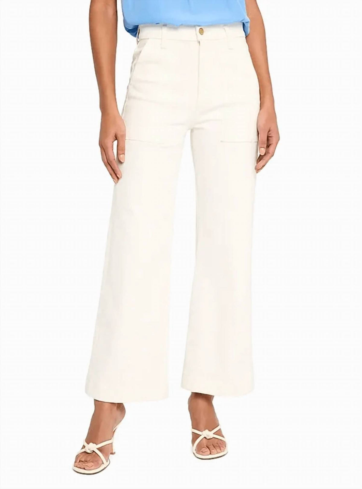 Ramy Brook - Clifford Cropped Wide Leg Jean