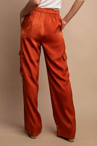 Gigio - Satin Cargo Pants