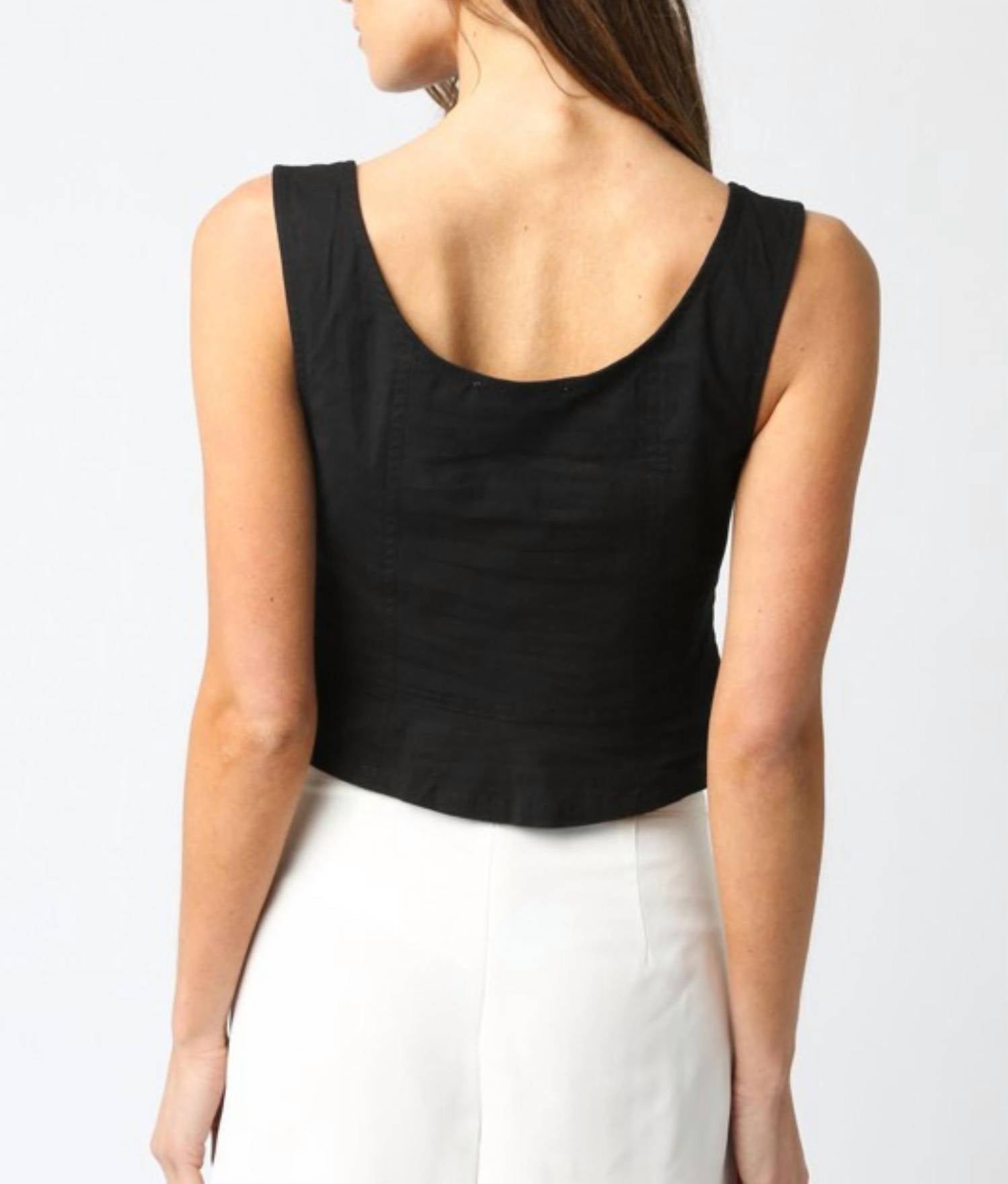 Olivaceous - Winnie Button Top