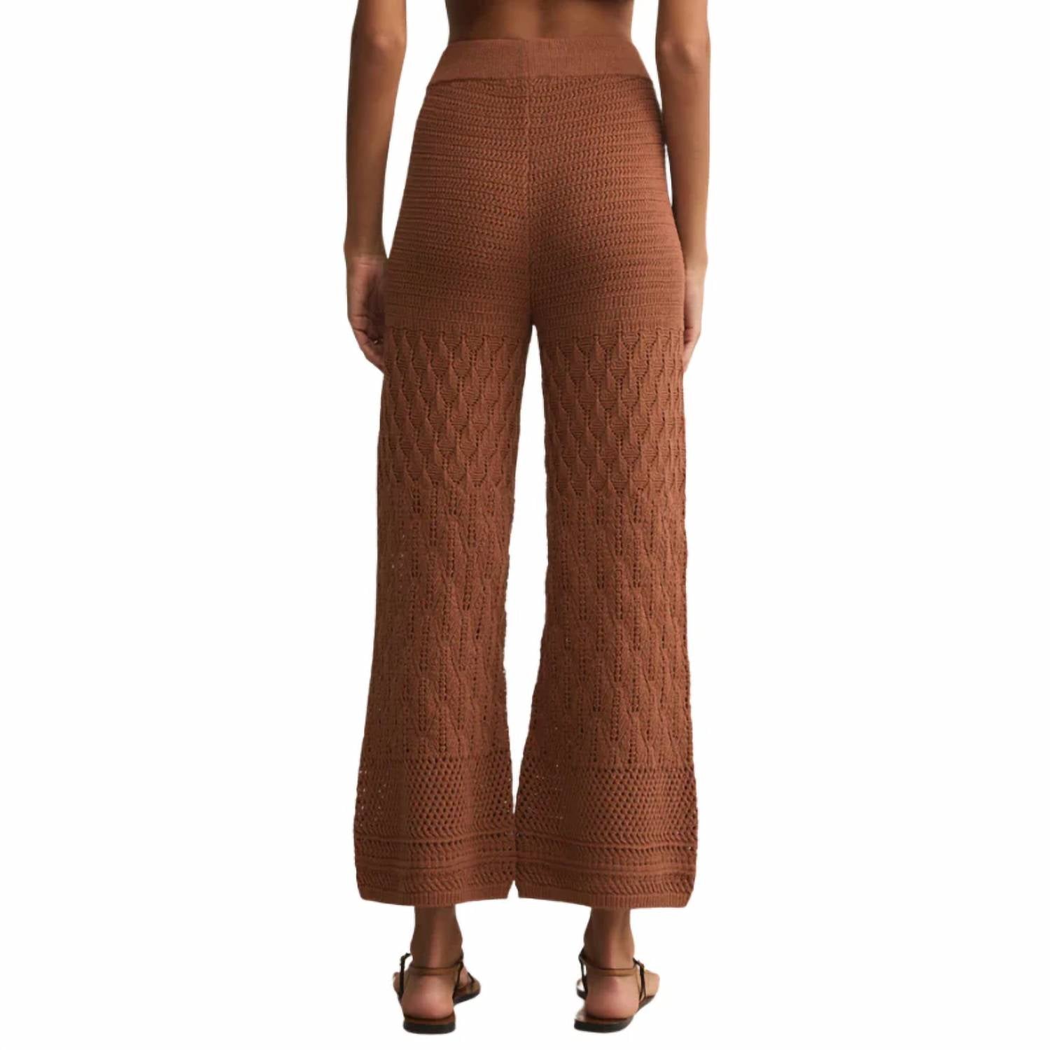 Z Supply - Adia Crochet Wide Leg Pants