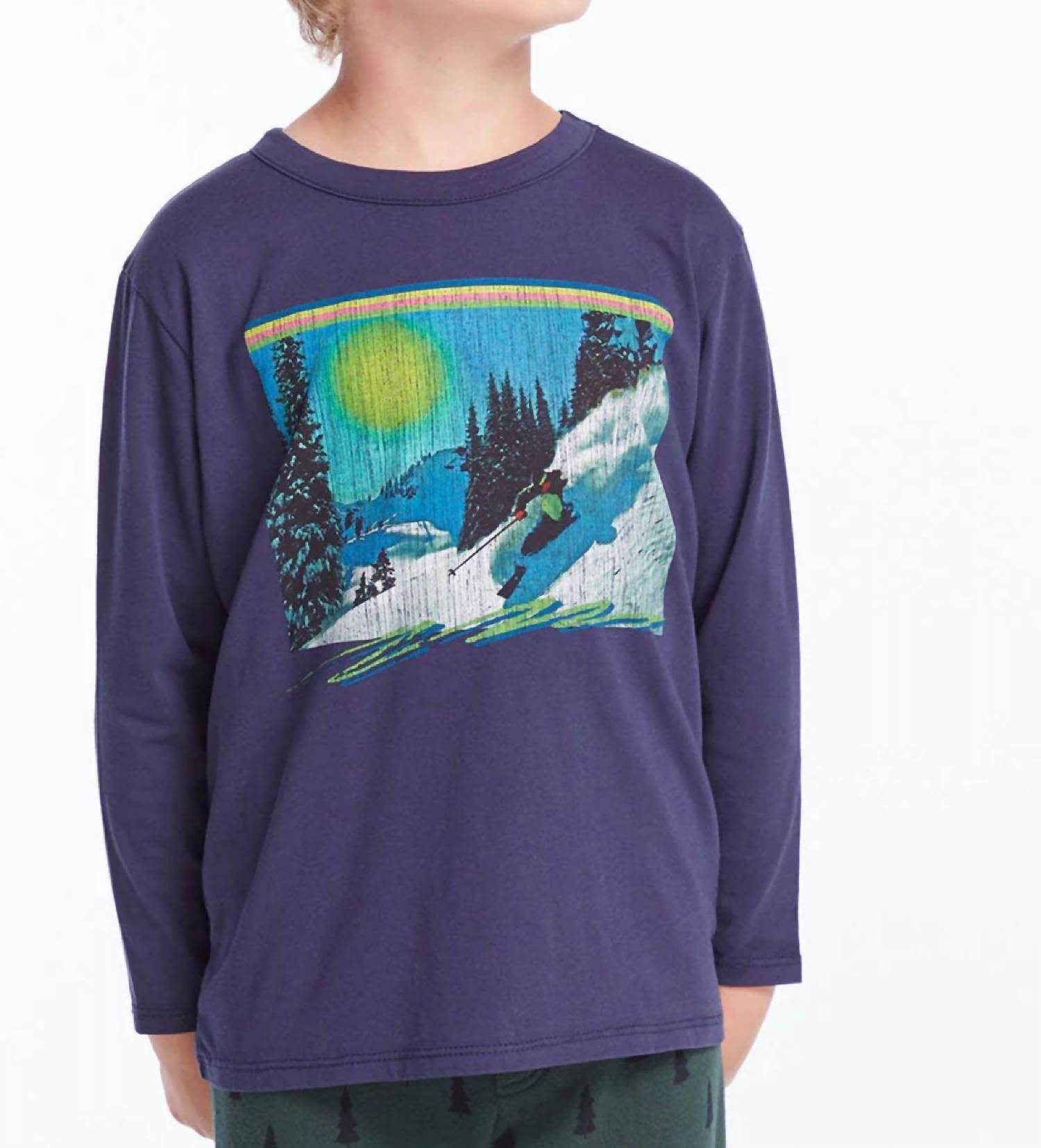 Chaser - 80s Ski Moment Boys Long Sleeve