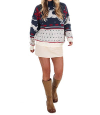 Le Lis - Fair Isle High Neck Sweater