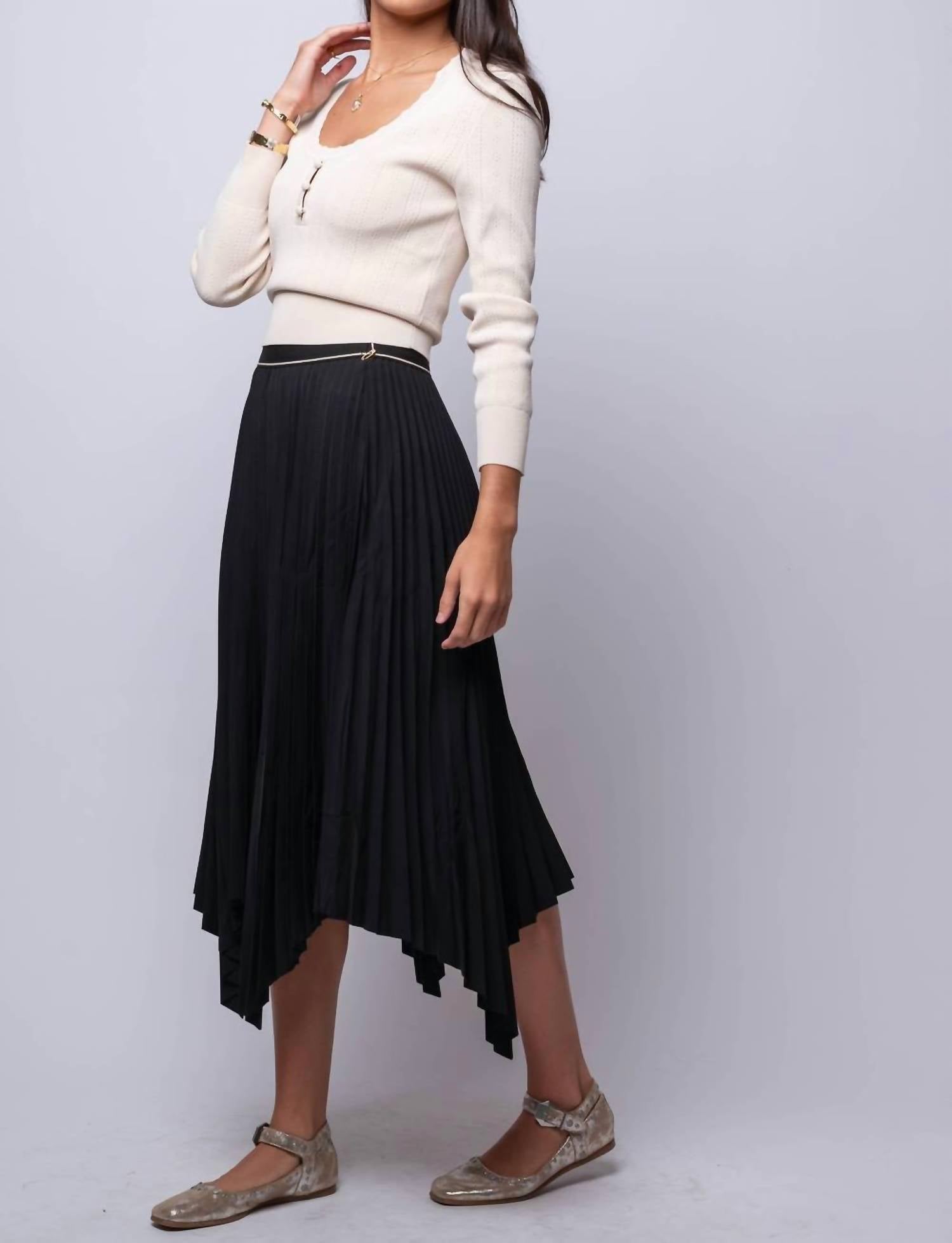 Bishop + Young - Morgan Pleated Skirt