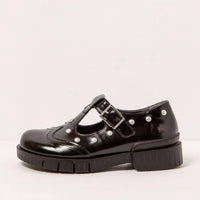 The ART Company Women's 1834s Leather Oxford Shoe in black - women's flats
