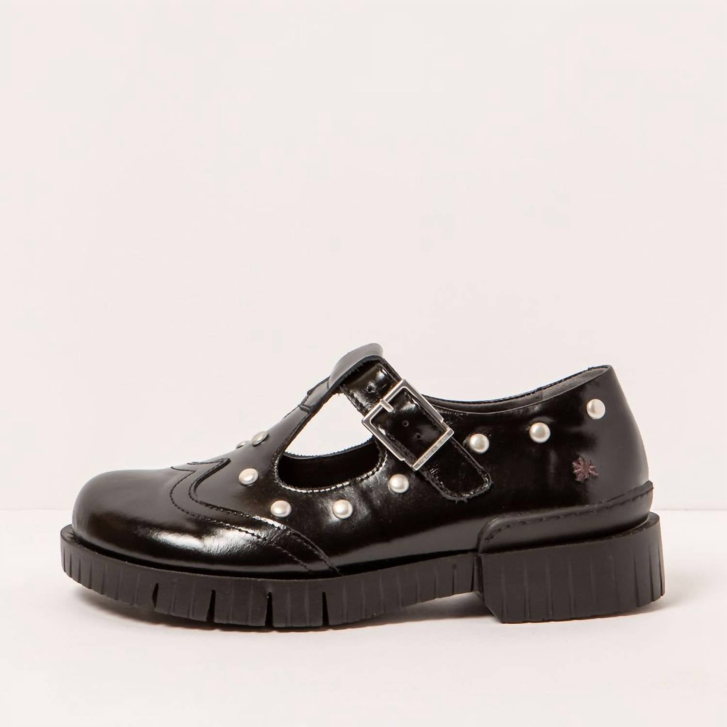 The ART Company Women's 1834s Leather Oxford Shoe in black - women's flats