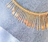 ISABEL MARANT Women's Aria Necklace in light brass - women's jewelry - detail view
