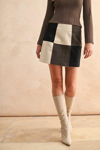 Miou Muse - Soho Suede Skirt