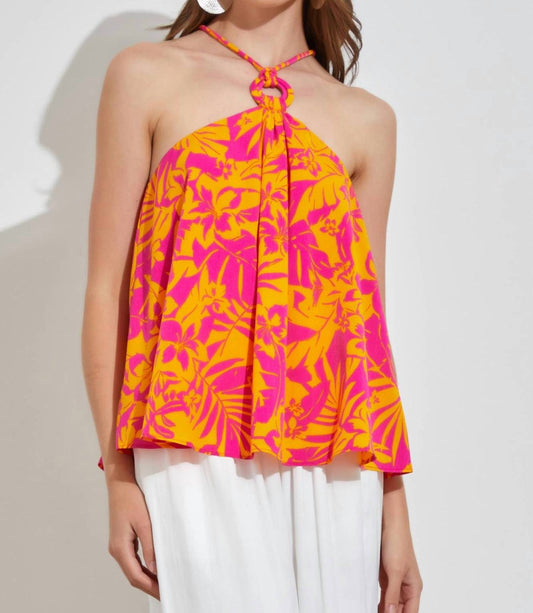 Do+Be - Under the Sun Ring Halter Top