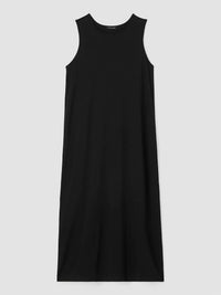 Eileen Fisher Sleeveless Mini Dress in black - women's dress - view 4