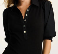 Lisa Todd - Pure Rib Collet Top