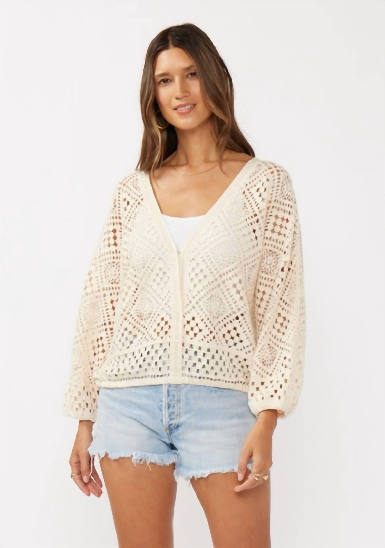 Lovestitch - Diamond Crochet Sweater