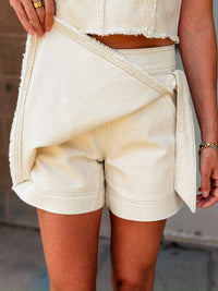 Habitual - Frayed Skort