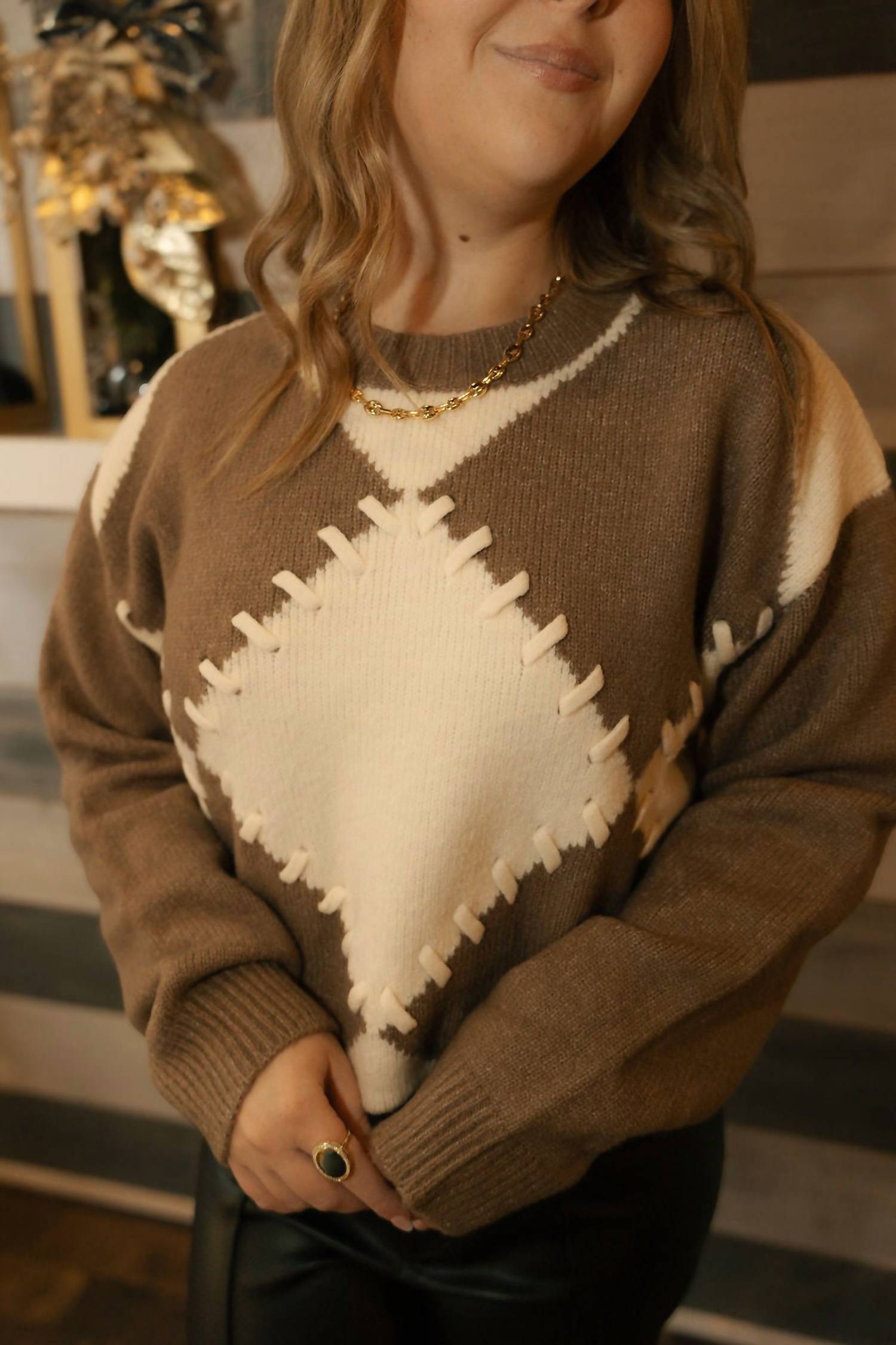 Sunday Edition - Lauren Argyle Sweater