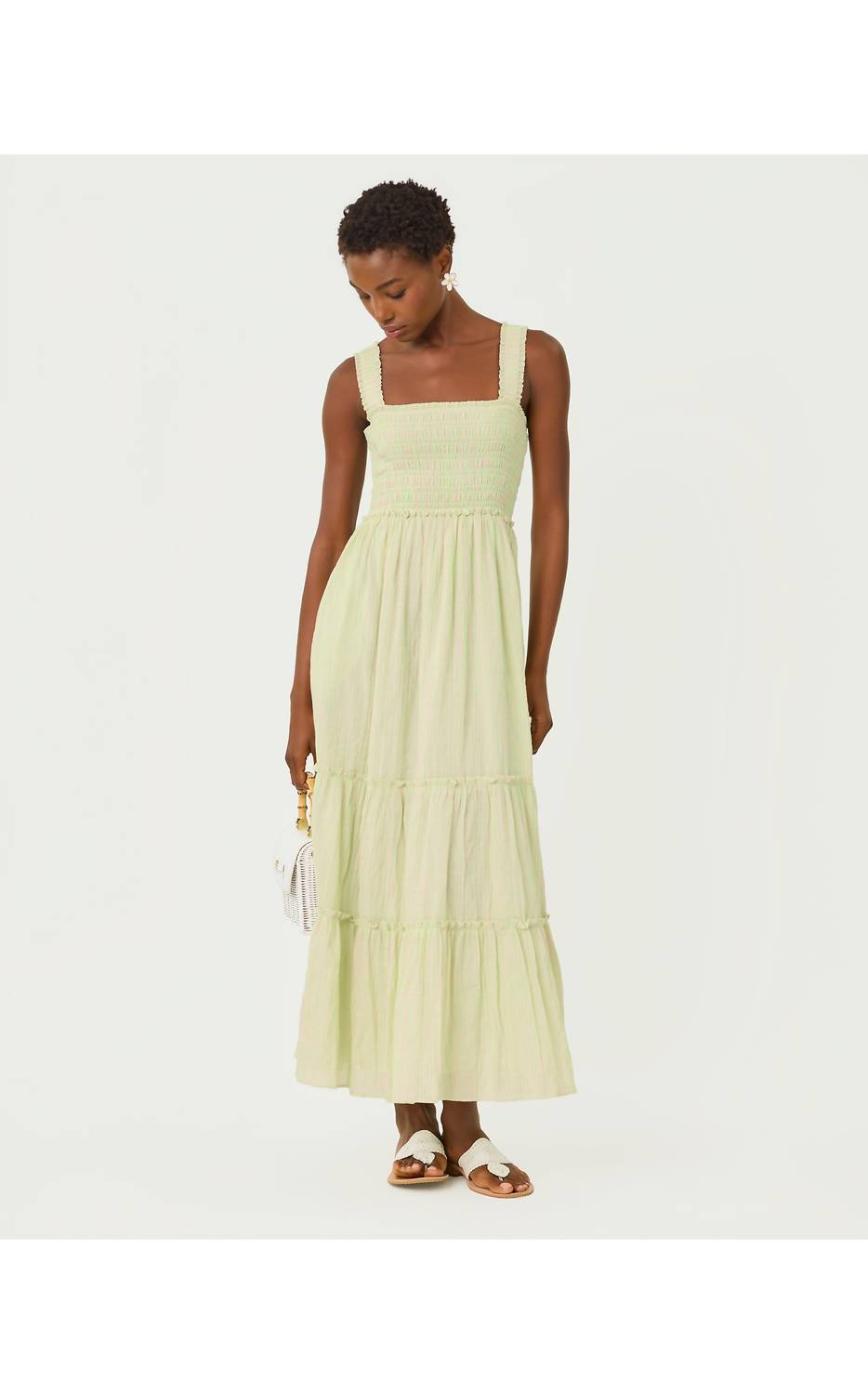 Lilly Pulitzer - Hadly Smocked Maxi Dress