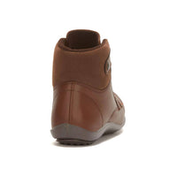 Andrea - Women's Flat Booties With Side Zipper
