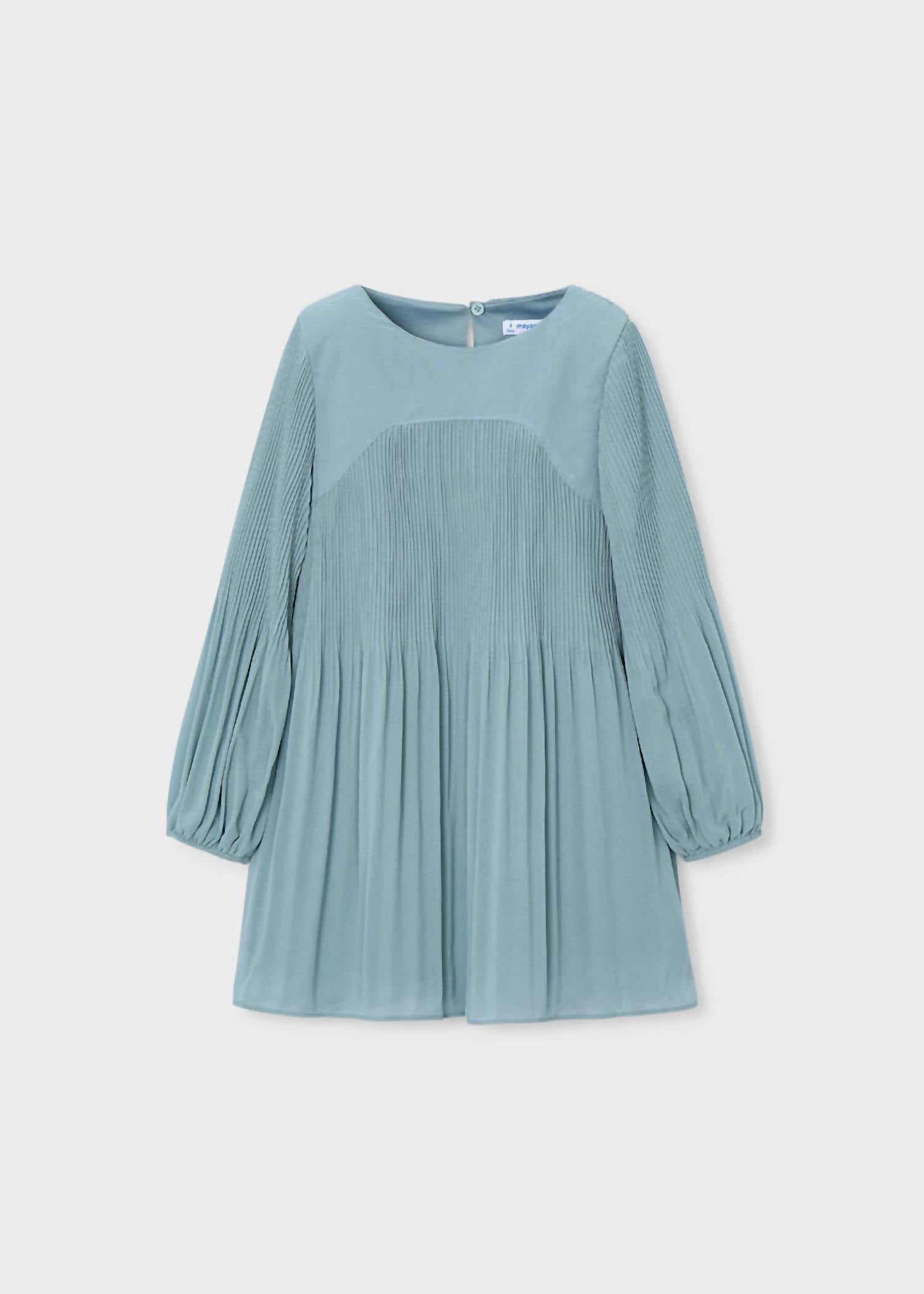 Mayoral - Girl's Pleated Chiffon Dress