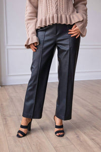 Grace + Emma - Always Edgy Leather Pants