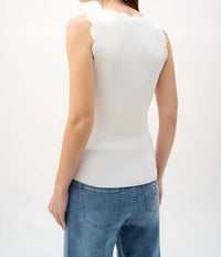 Joseph Ribkoff - Sleeveless V-neck Pullover Top