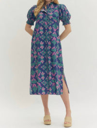 Entro - Floral Midi Dress