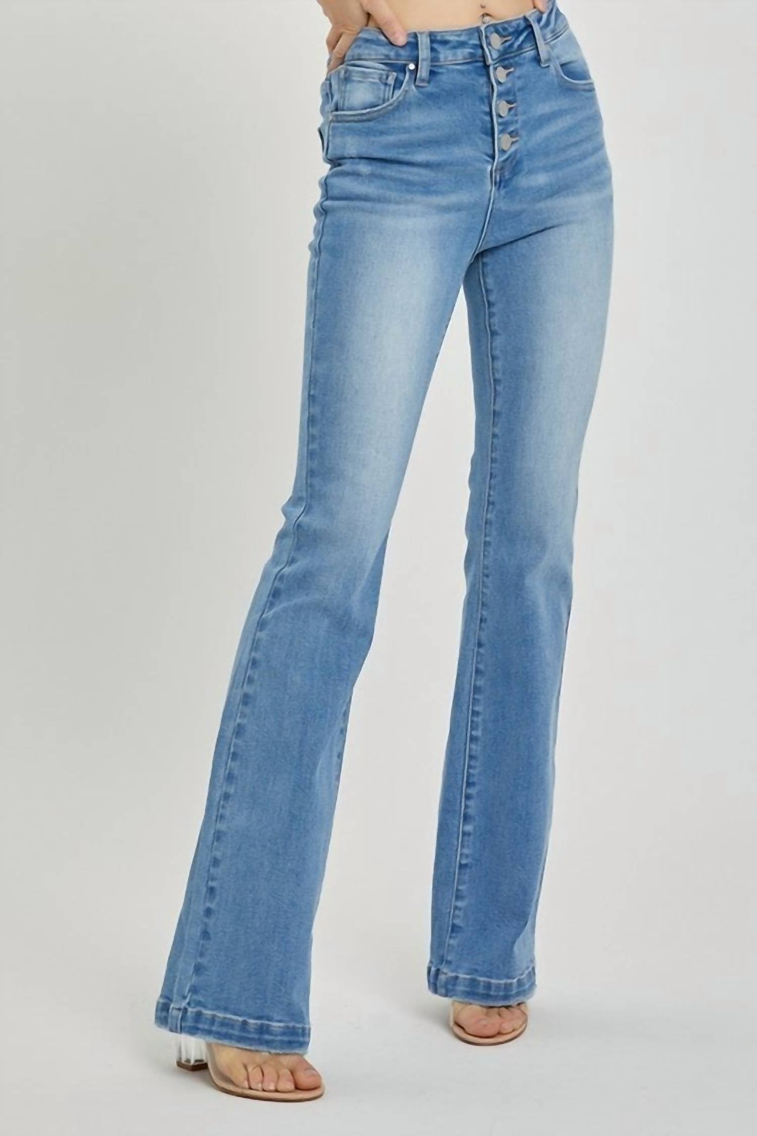 Risen - Fresh Start High Rise Boot Cut Jeans