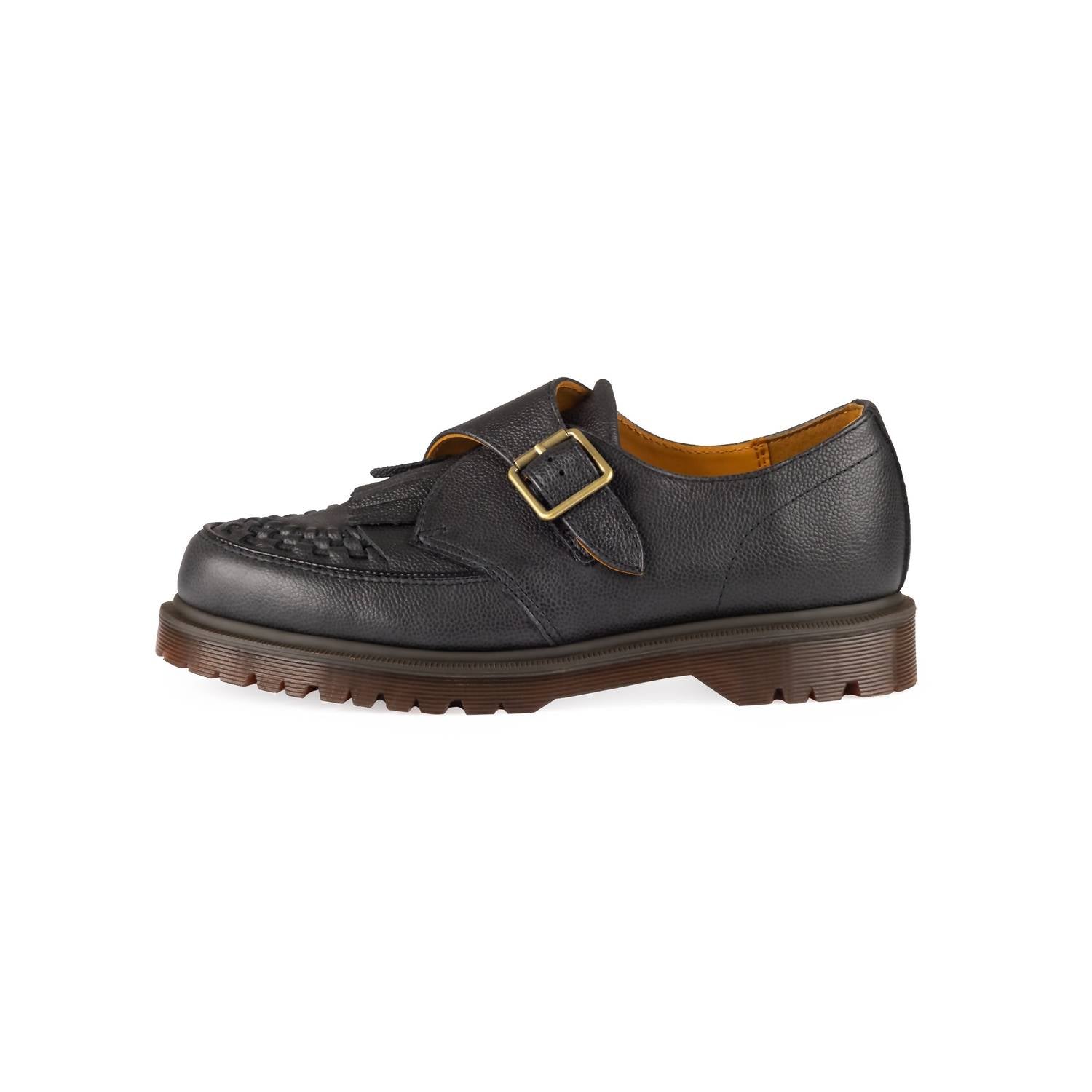 Dr. Martens Men's Ramsey Monk Klt Shoe in black - men's shoe