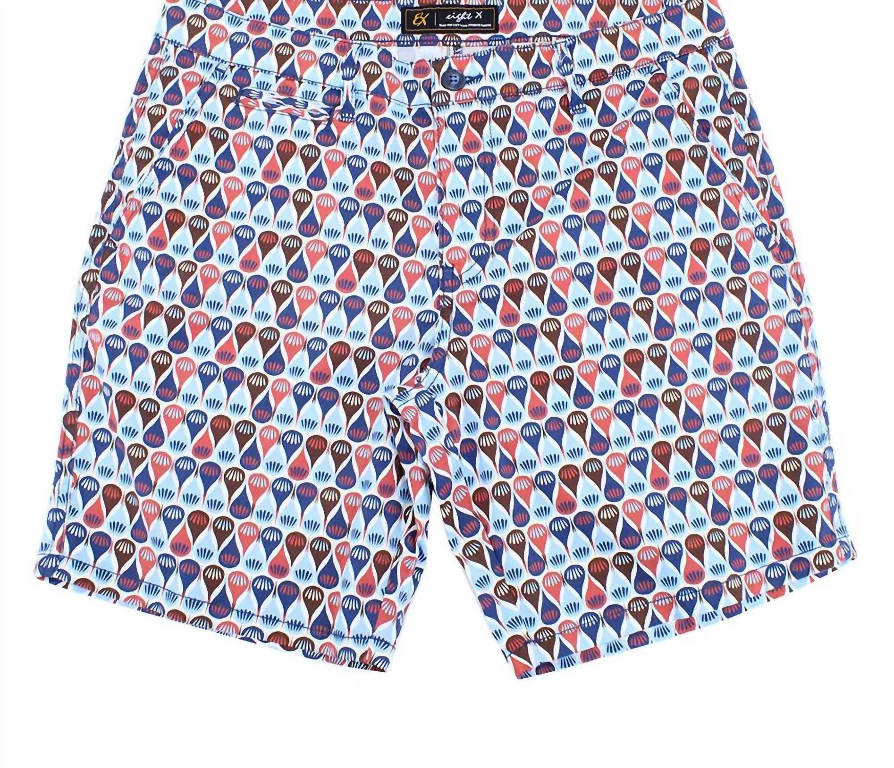 Eight X - Men's Retro Print Shorts