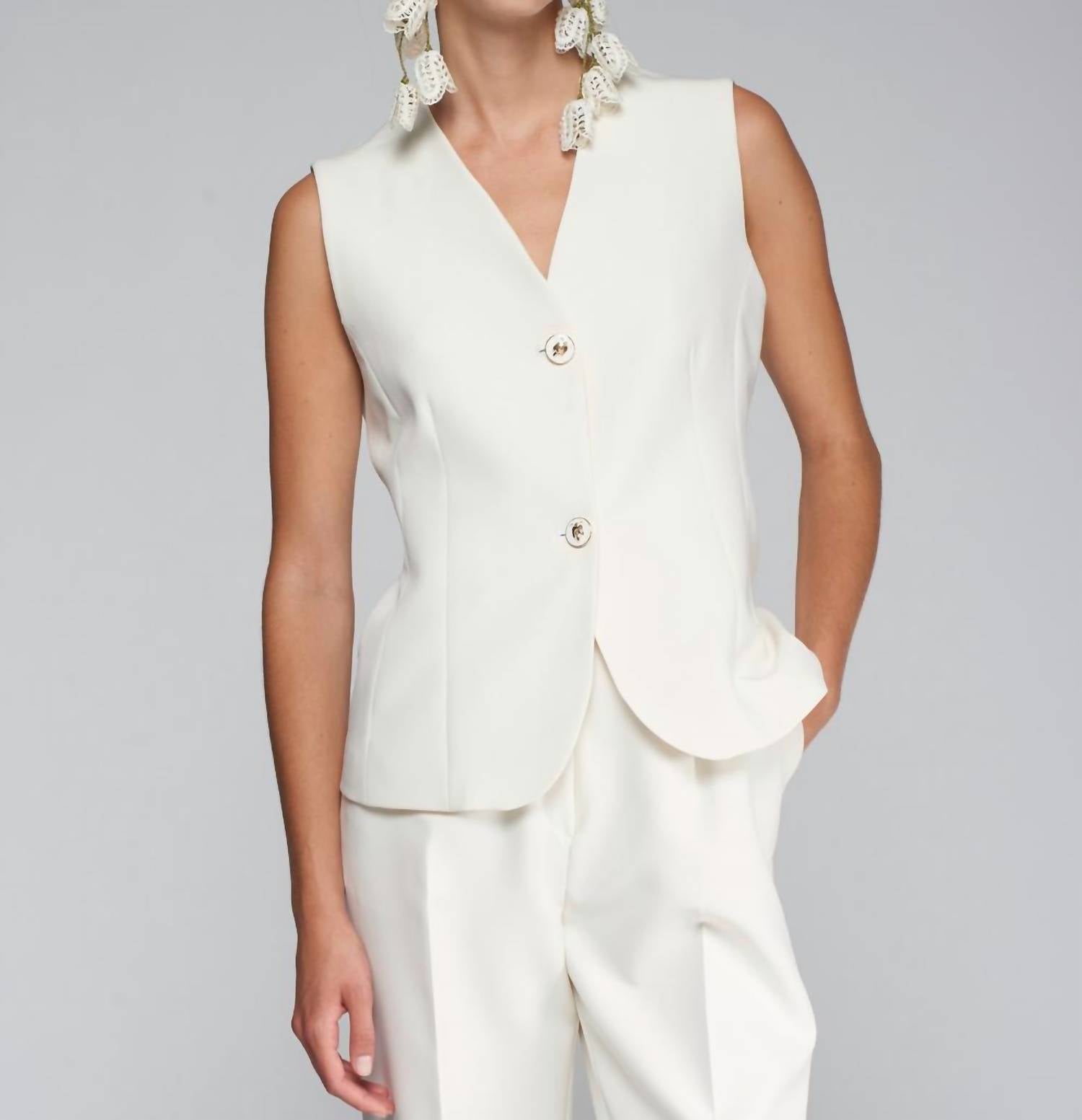 Vilagallo - Eleanor Crepe Vest
