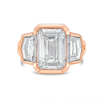 Diana M Jewels - Women's Emerald & Cadilac Lab-Grown Diamond Jewelry (15.00 Ct) - Grand