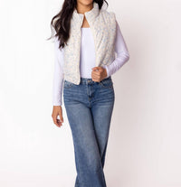 Katie J Nyc - Girl's Snowy Puffer Vest