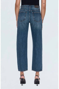 Pistola - Lexi Distressed Crop Barrel Jeans