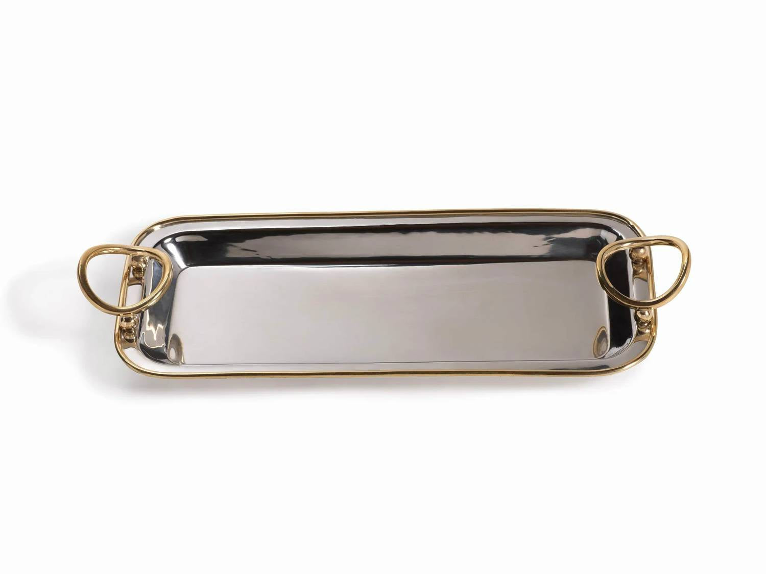 Zodax - Polished Nickel And Precious Tray