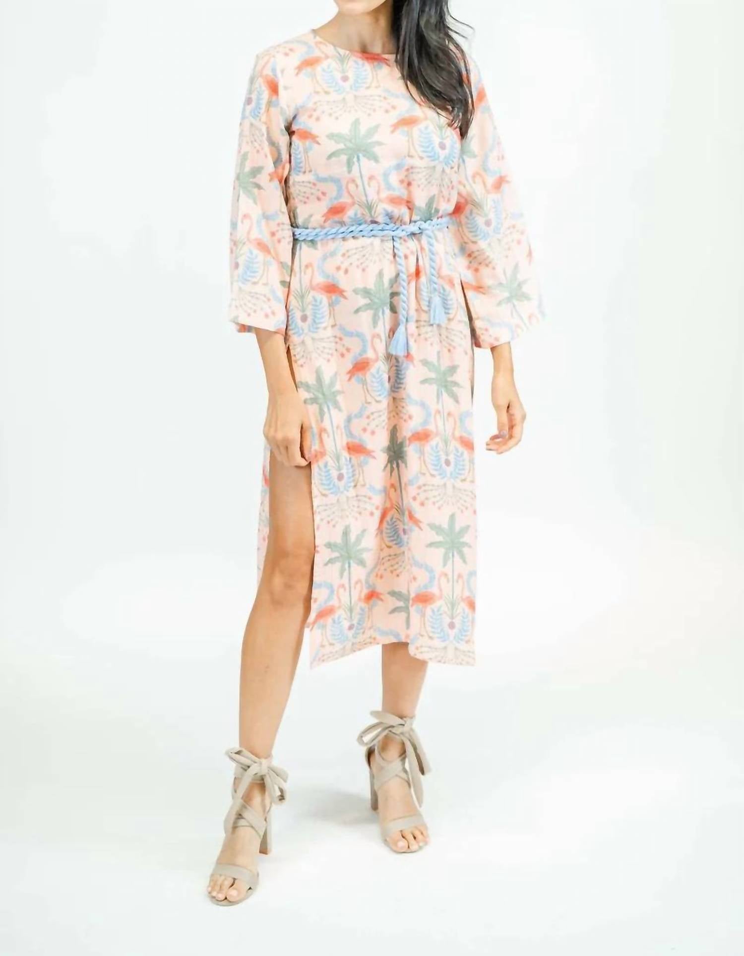 Marigold - Milani French Slit Midi Dress