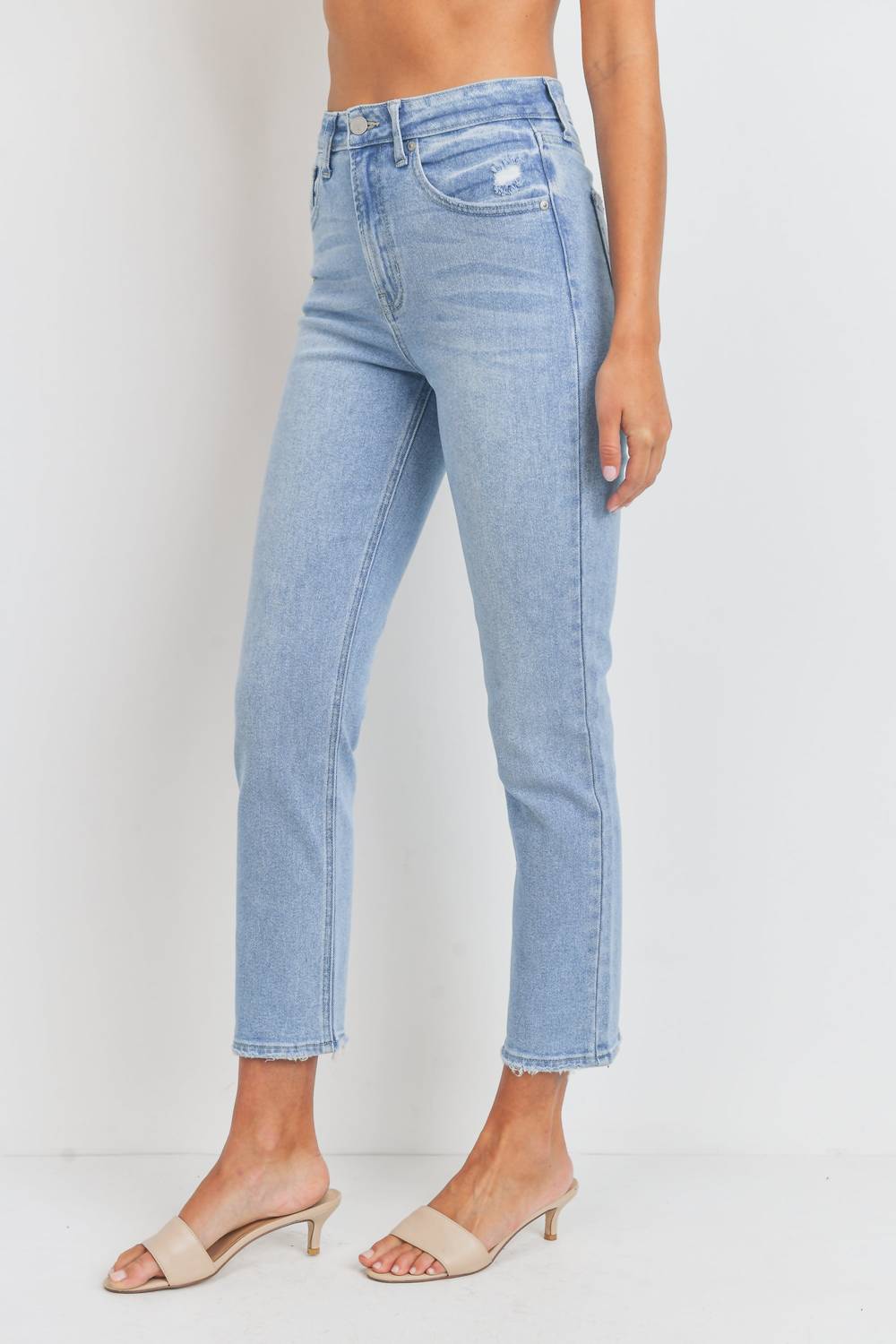 Just Black Denim - Harrah Classic Slim Straight Jeans