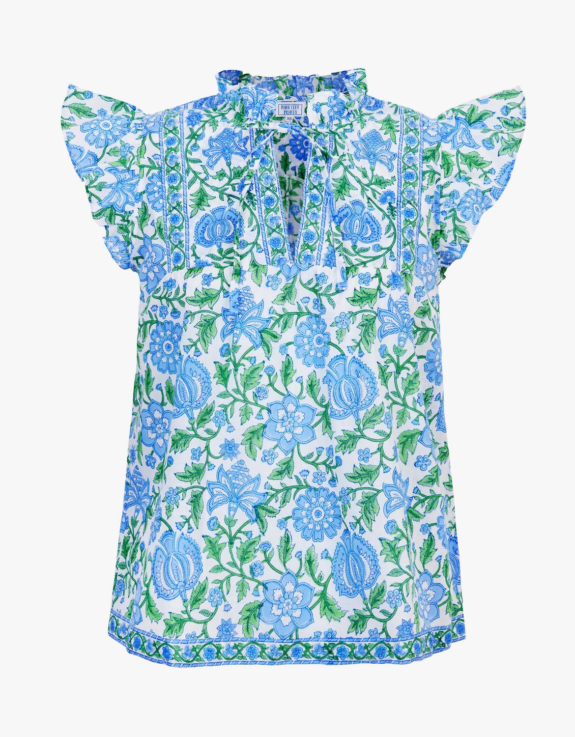 Pink City Prints - Nettie Blouse