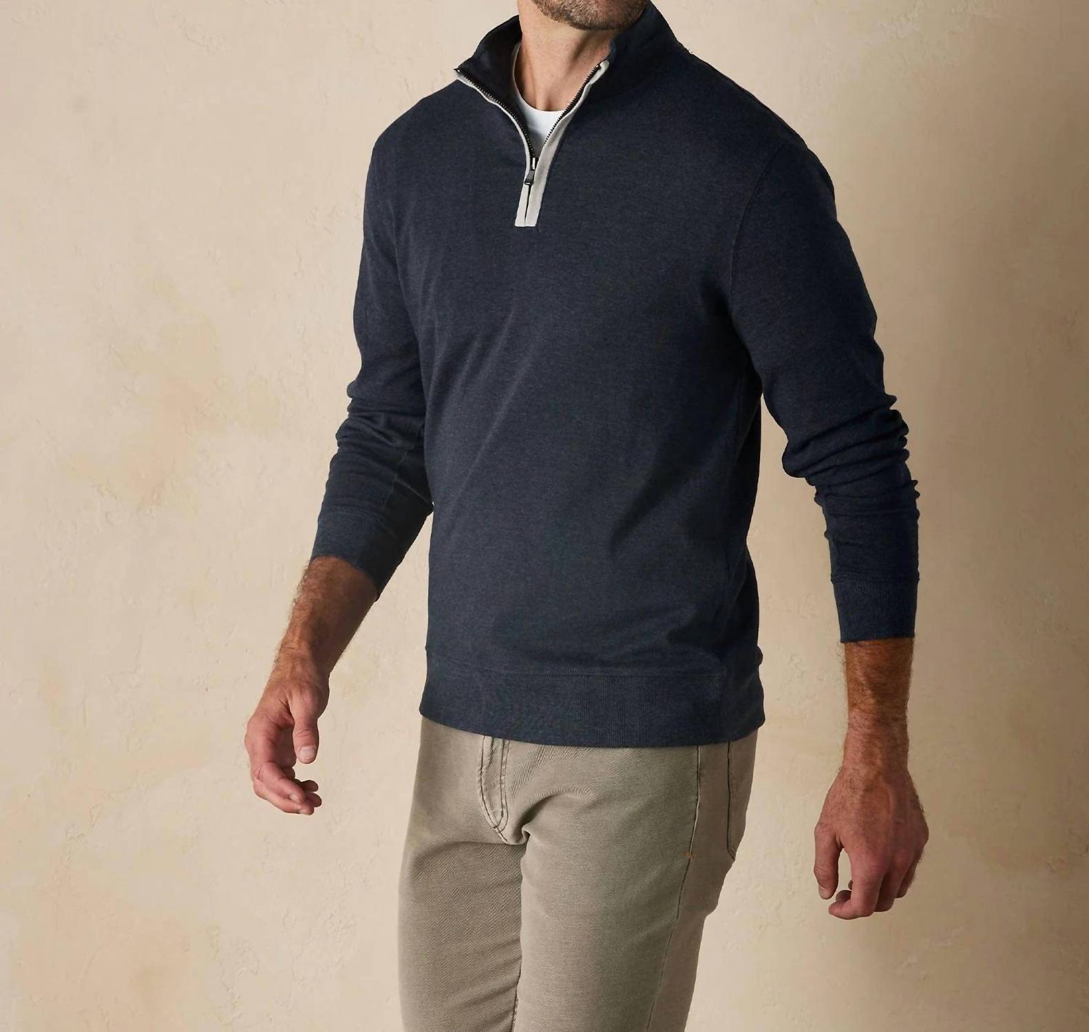 The Normal Brand - Puremeso Weekend Quarter Zip Pullover