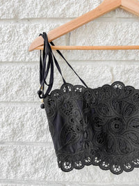 Zimmermann - Rhiannon Embroidered Bodice Top