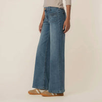 Kut From The Kloth - Maya Wide Leg Jeans With Patch Pockets