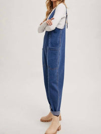Bluivy - Relaxed Fit Denim Jumpsuit