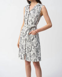 Joseph Ribkoff - Geometric Print Millenium Mini Sheath Dress