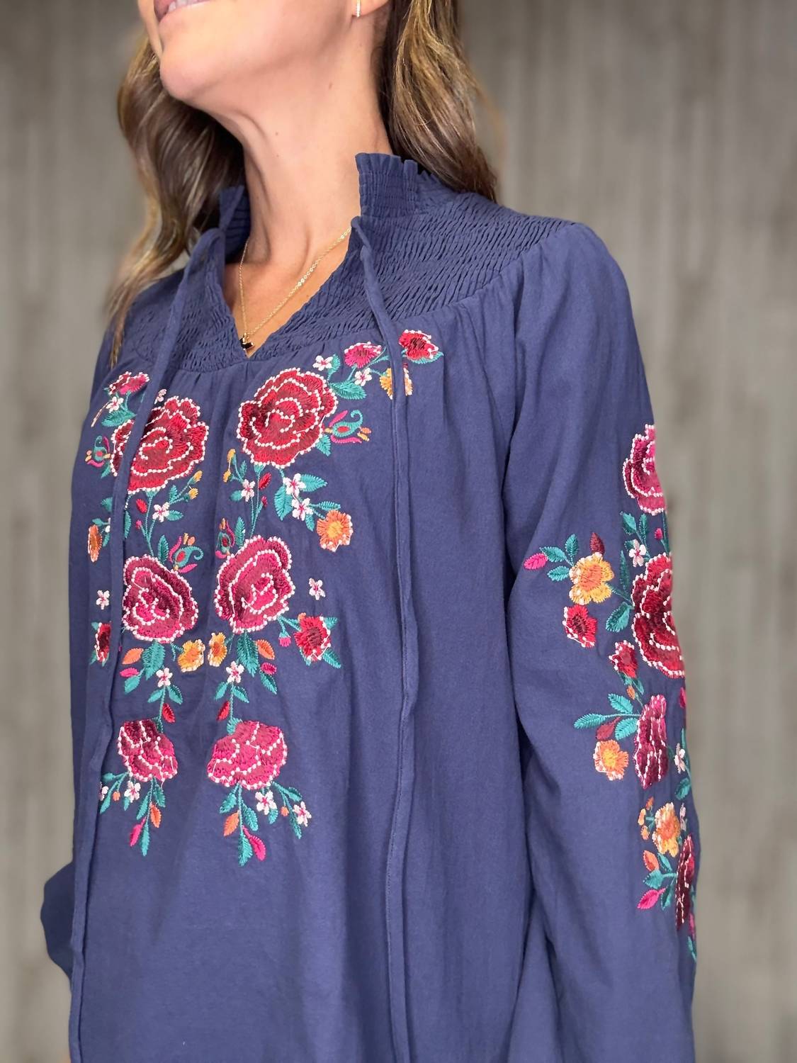 Andree By Unit - Stella Floral Embroidery Top