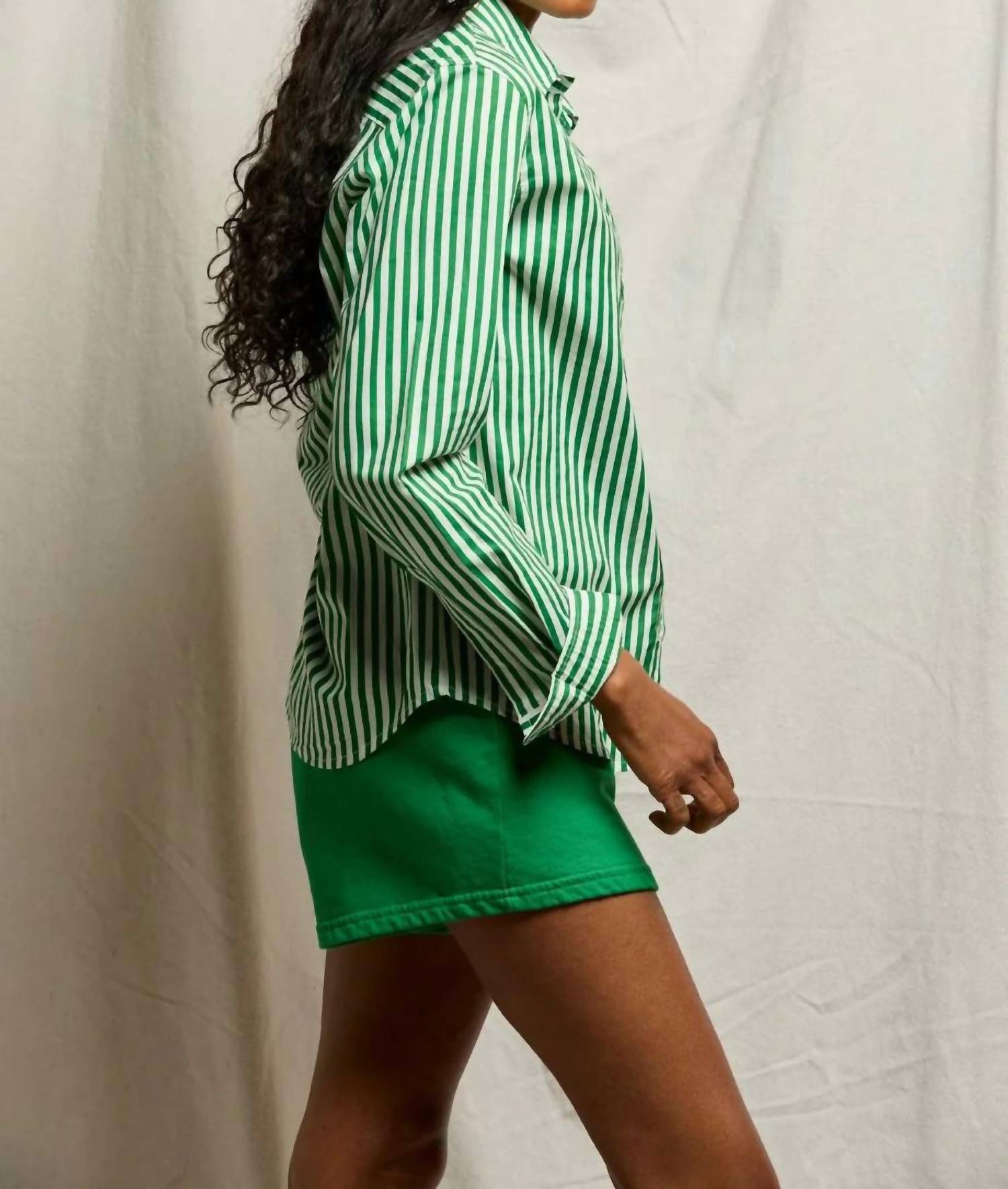Perfectwhitetee - Gisele Button Up Shirt