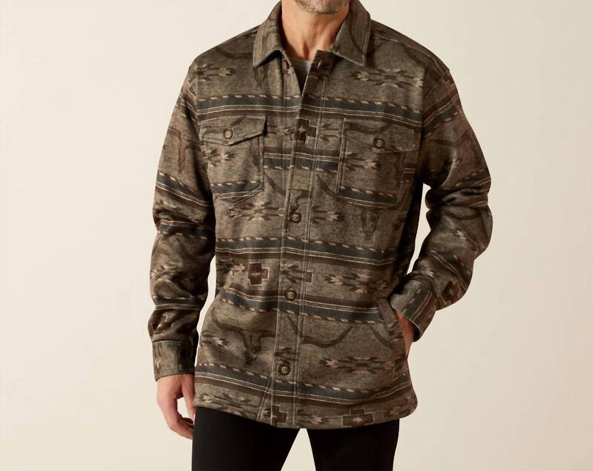 Ariat - Caldwell Printed Shirt Jacket