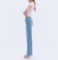 Lovervet - Aileeah Full Length Straight Leg Jeans
