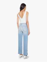 Mother - Rambler Zip Slice Hover Fray Jeans