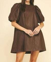 Pinch - Leather Tunic Dress
