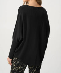 Joseph Ribkoff - Viscose Knit Fringed Sweater